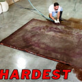 What is the hardest carpet to clean?